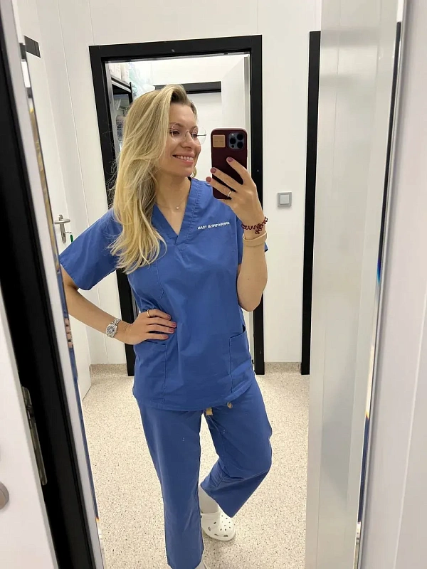 Big operational day! According to the plan: - 2 hysteroresectoscopies for uterine polyps - laparoscopy for infertility, we will dissect the adhesions and check the fallopian tubes - laparoscopy for relapse of endometriosis in a young girl of 24 years